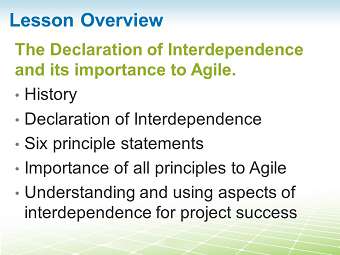 Sample 1: Declaration of Interdependence